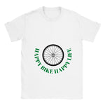 T-shirt "HAPPY BIKE HAPPY LIFE"