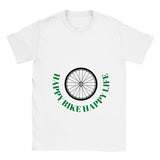 T-shirt "HAPPY BIKE HAPPY LIFE"